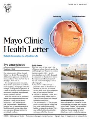 cover image of March 2021. Mayo Clinic Health Letter